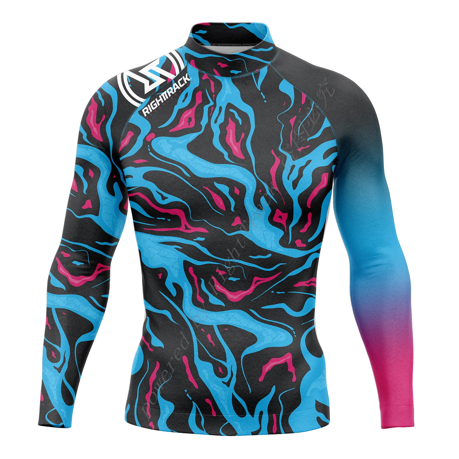 Sports shirt Men rashguard New Summer Men's Long Sleeve Rashguard Surfing Shirts Sunscreen Lycra Fabric
