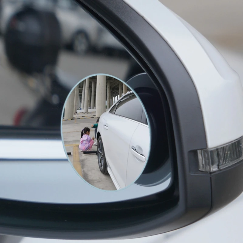 Rear View Mirror Blind Spot Frameless Auxiliary for Auto Motorcycle