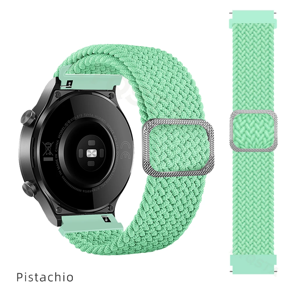 Premium 22mm Nylon Smartwatch Band Bracelet