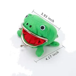 Plush Frog Ninja - Themed Coin Wallet - Perfect for Halloween and Role - Playing Parties (1pcs)