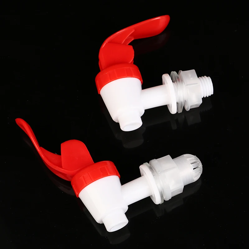 1pc Plastic Water Dispenser Tap Thread Dia Bottled Water Dispenser Spigot Faucet Bibcocks 2 Sizes