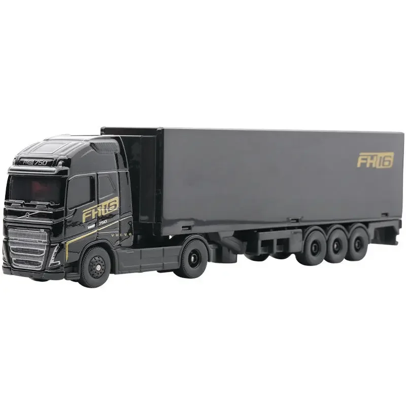 Mertrto Volvo FH16 Container Trailer Small Alloy Model Simulation Small Scale Car Model Decoration 5