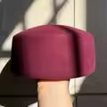 Pillbox  Burgundy