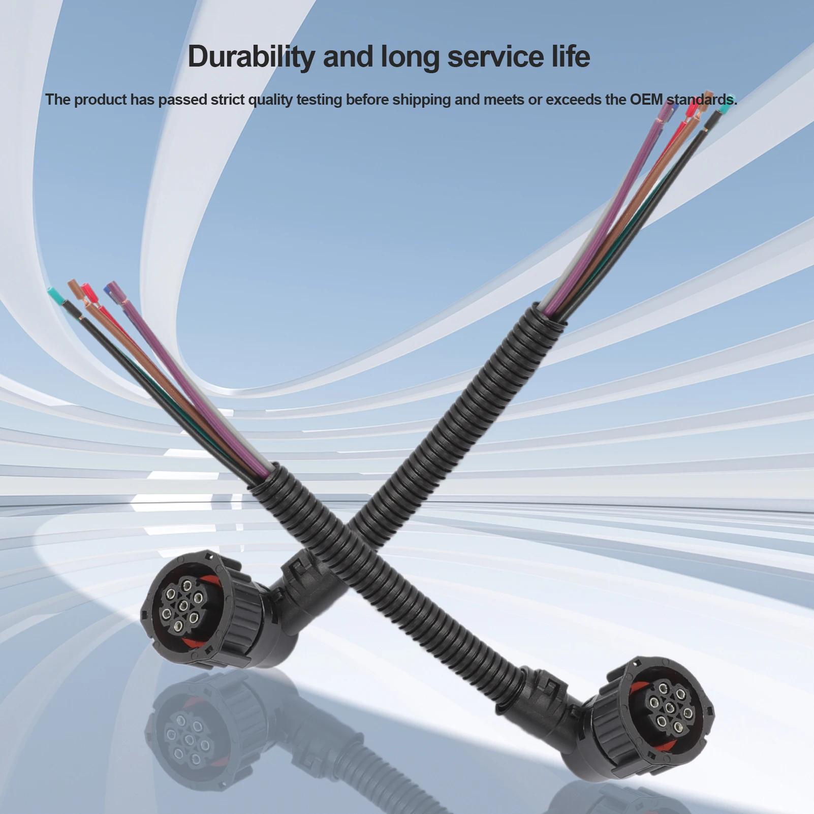 

828905-1 965570 2 шт. 7 контактов Автомобильный задний фонарь разъем для Mercedes-Benz Sprinter Предварительно проводной задний фонарь разъем