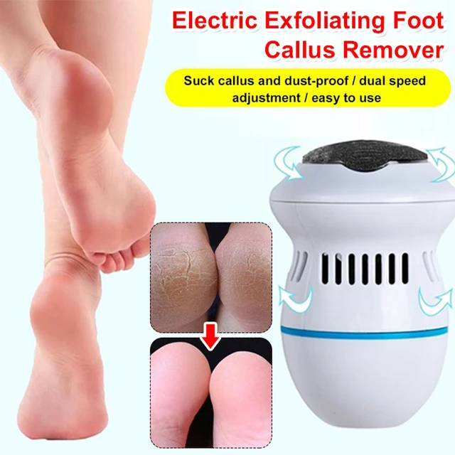 Portable Electric Foot Grinder, Electric Foot Callus Remover Electric  Vacuum Adsorption Foot Grinder, Foot Heel Repair Electric Foot File Pedicure  Foo