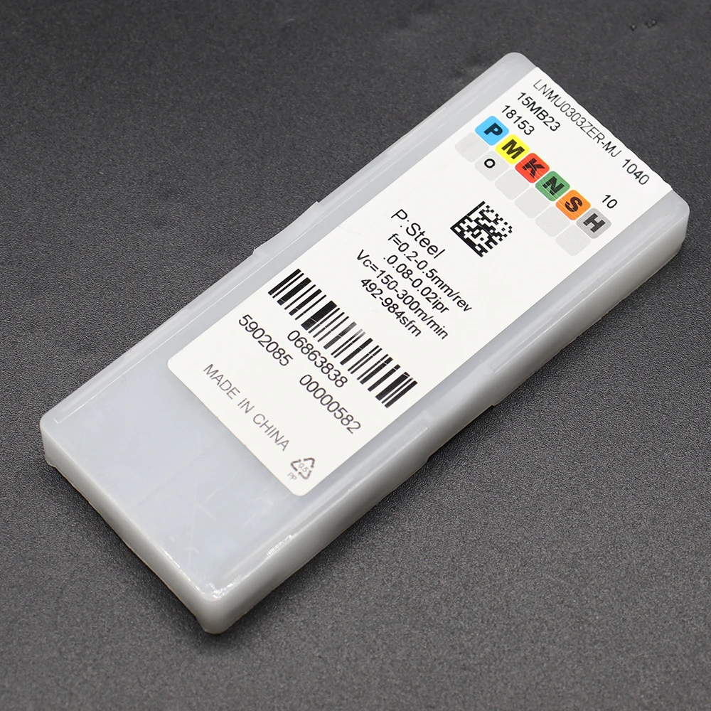 Рисунок 6 - Фрезерные Вставки LNMU0303 ZER MJ 1040