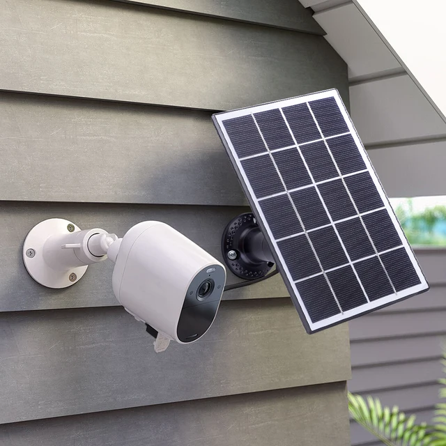 10W 5V Camera Solar Panel Charger Waterproof Security Camera Solar Panel with 3M Cable For Arlo Ultra/Ultra 2/Pro 5S/Pro 4/Pro 3 3