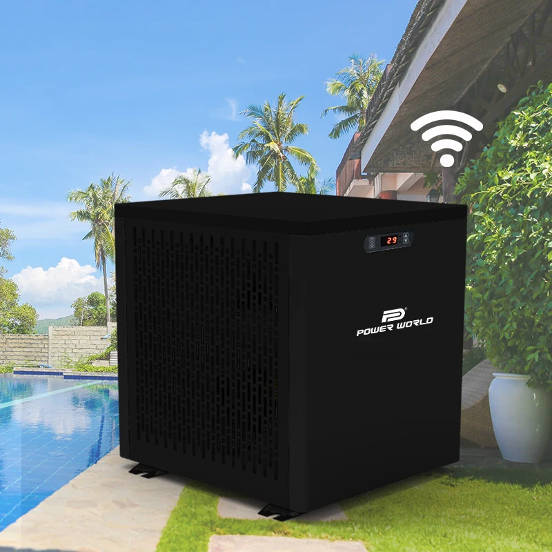 Smart Wifi R32 Riscaldatore Per Piscina Fuori Terra R32 Scaldabagno Elettrico A Gas Per Piscina
