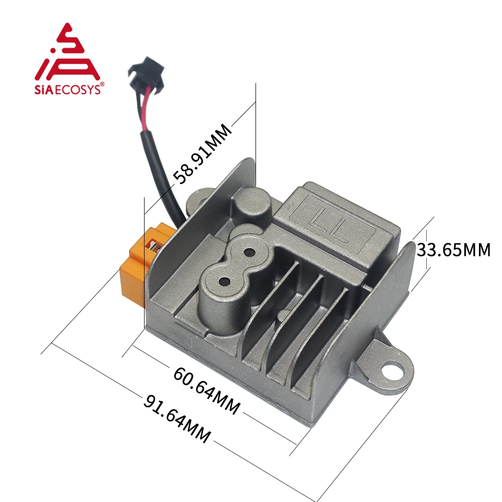 SiAECOSYS 60V/72V to 12V 10A DC-DC Converter with 5V2A Output Wire