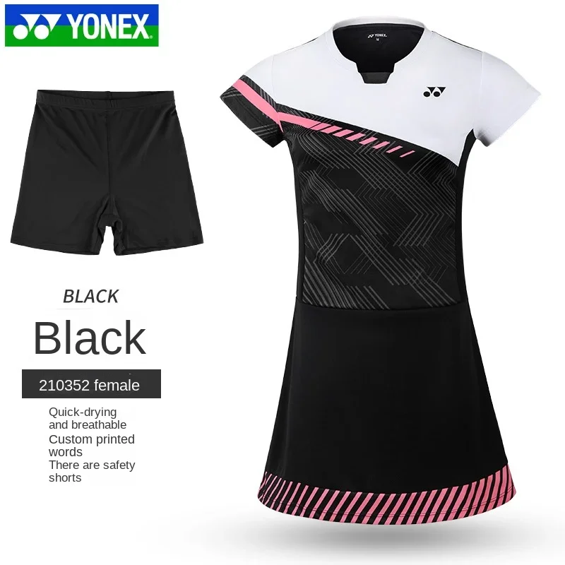 Yonex tennis sport Jersey sports clothing sportswear badminton clothing dress women skirts female 210352