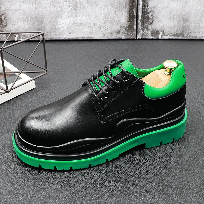 

CuddlyIIPanda мужские модные повседневные туфли Весна Осень Роскошные Дизайнерские Молодежные трендовые дышащие кроссовки на толстой подошве для отдыха