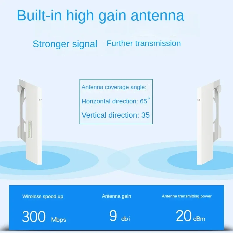 Tp-link Cpe200 Exterior à Prova Dwireless Água ap 300m ap Ponte sem Fio ao ar Livre Estação Base de Cobertura sem Fio Ponto a Ponto - Imagem 3