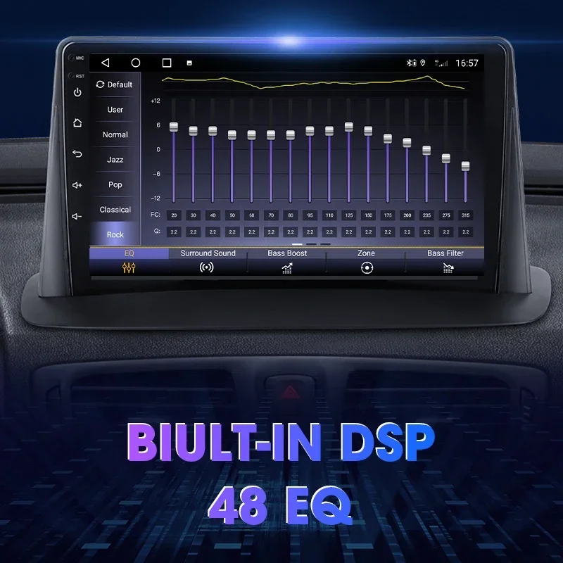 3G+32G Autoradio 2Din Android 12 pour Renault Megane 3 2008-2014