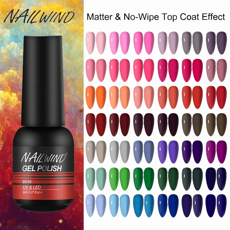 Nail Polish Gel Semi Permanent Primer Top Coat 8ML Varnish Primer Nail Gel Art Manicure nail polish