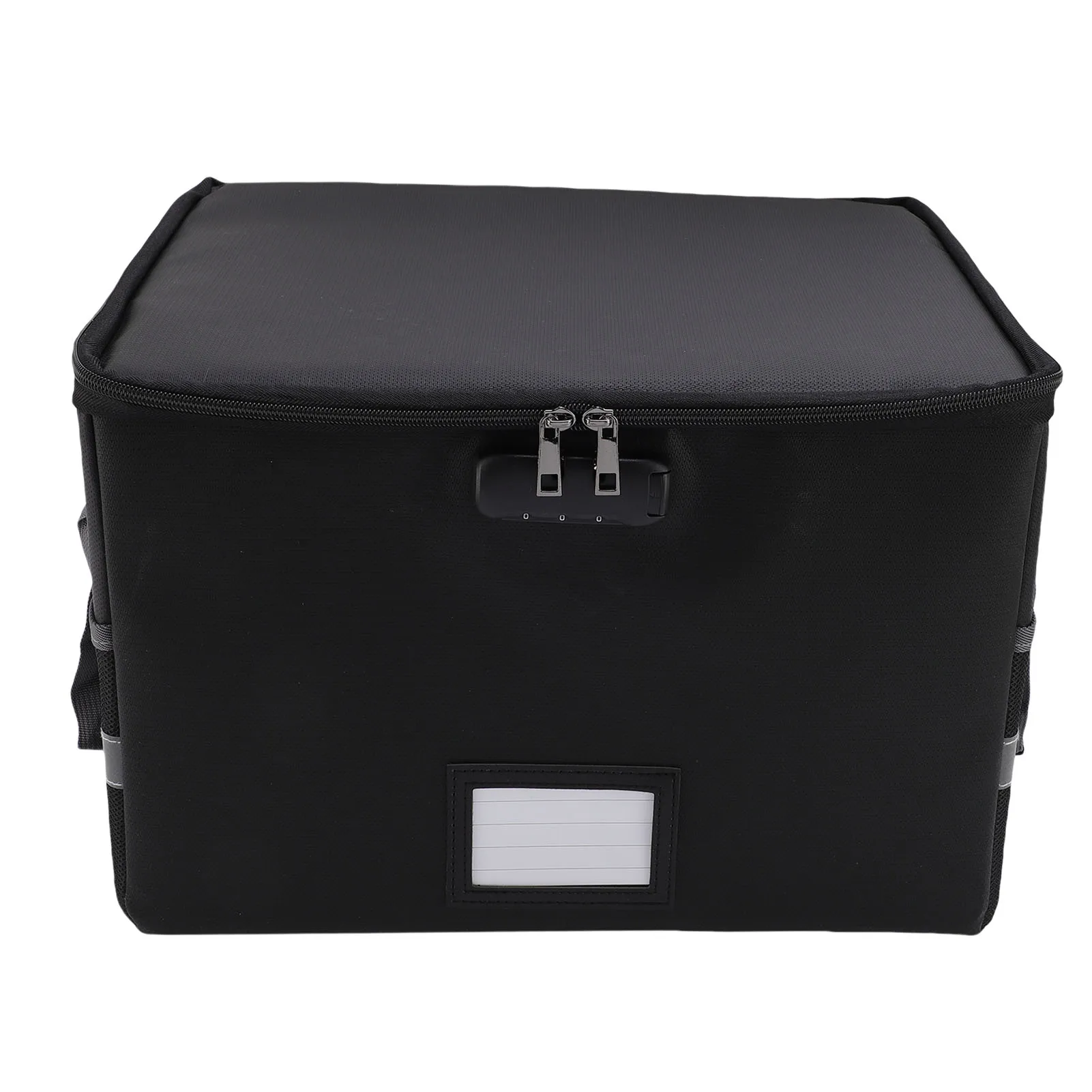 תיבת מסמכים אש-עמידה עמידה במים עם פס רפלקטיבי אנטיסטטי ניידת עם מנעול לתיבת קבצים לדיסקים CD DVD USB תמונות