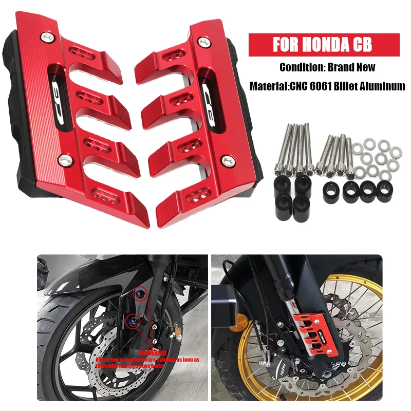 

For Honda CBR650R CBR1000RR Motorcycle Mudguard Front Fork Protector Guard Block Front Fender Anti-fall Slider Accessories