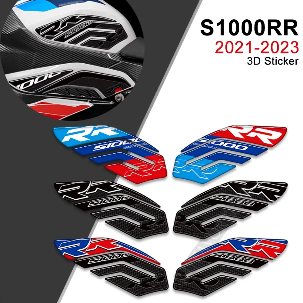 

S1000RR For BMW S1000RR S1000 M M1000RR 2021 2022 2023 motorcycle Protector decals 3D motorcycle Oil Fuel Tank Pad Kit Sticker