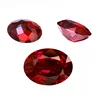 Pretty Ruby Gem Oval Faceted Cut VVS Loose Gemstone UV Test Ruby for Jewelry Making Materials 6