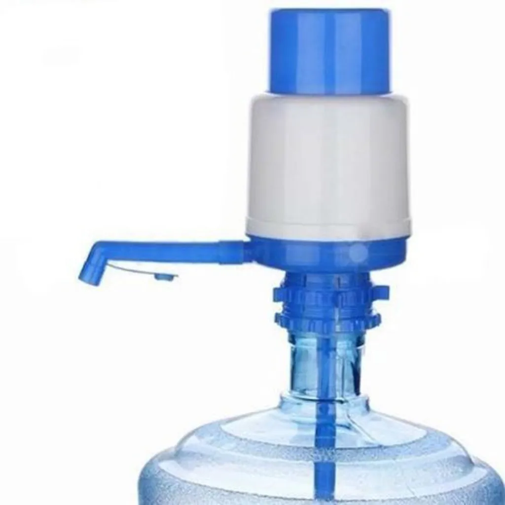 Water Bottle Pump Manual Hand Pressure Drinking Fountain Pressure Pump Water Press Extra Short Tube Food Grade