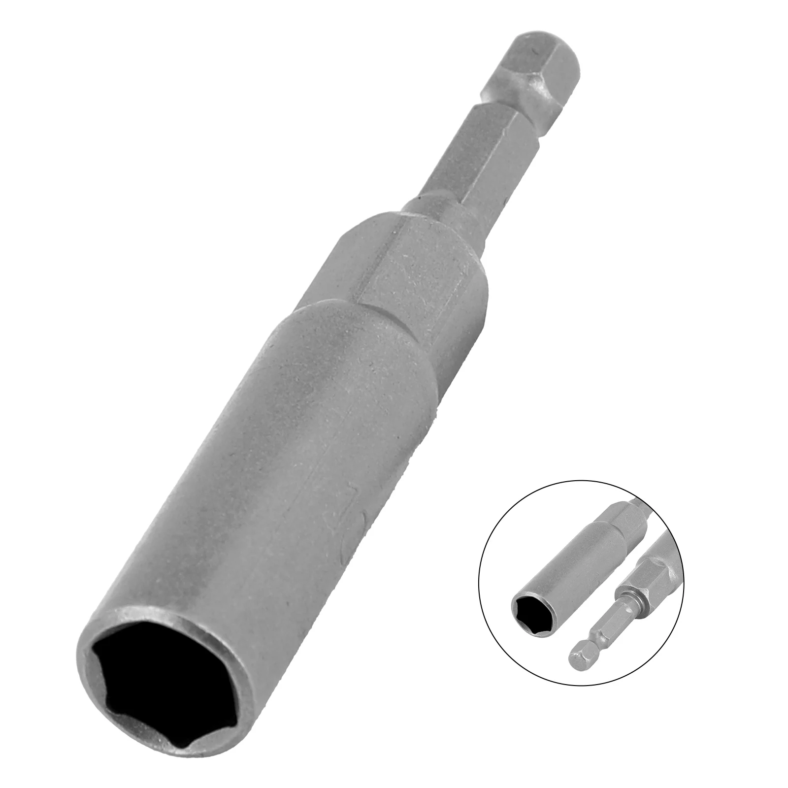 1PCS 80mm Length 1/4" Hex DriveSocket   Nut Bolt Drill Bits 3