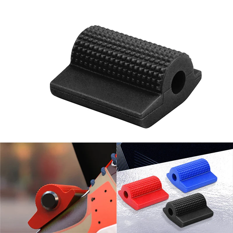 Motorcycle Shift Gear Lever Pedal Anti-skid Foot Peg Toe Gel Rubber Protective Cover For Yamaha Honda
