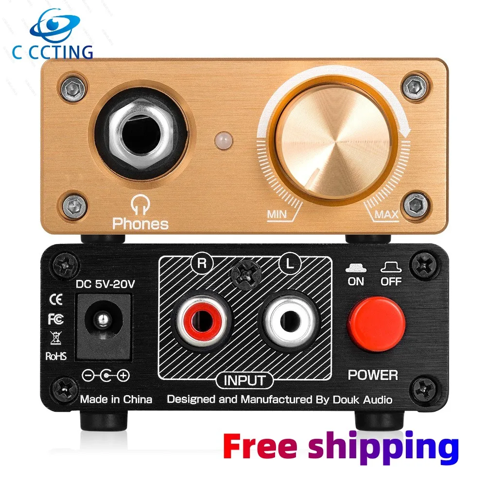 

Audio U3 Mini Pure Class A Headphone Amplifier HiFi Ultra-compact Home Desktop Stereo Amp for HD580/HD600/HD650 Headsets