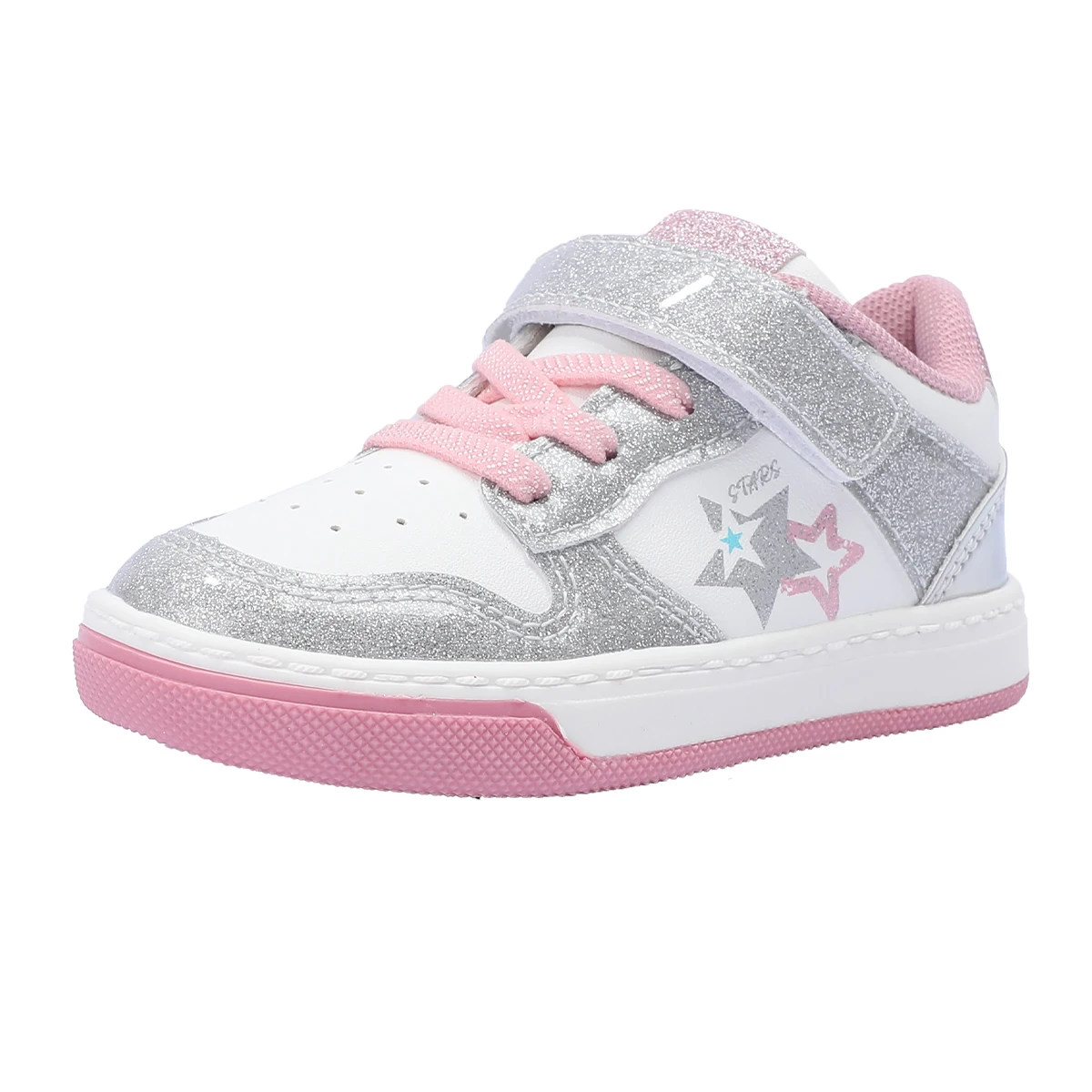 Little Kid Girls Shoes Low Top Sparkly Running Walking Sports Sneakers Bling Walking Sneaker Shiny Shoe with Hook and Loop new fashion young people s walking shoes can walk and slide sports shoes with wheels luminous roller skates for boys and girls