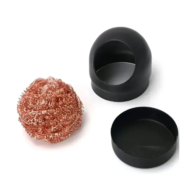 Metal Wire With Stand Set Welding Desoldering Soldering Solder Iron Tip Dross Cleaner Cleaning Steel Ball Mesh Filter Tin Remove soldering iron tip cleaner