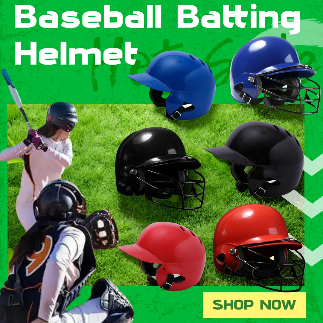 Baseball Helmet Shock Absorbing Breathable for Kids Guard Softball Helmet for Competition Outdoors Training Sports Boys Girls