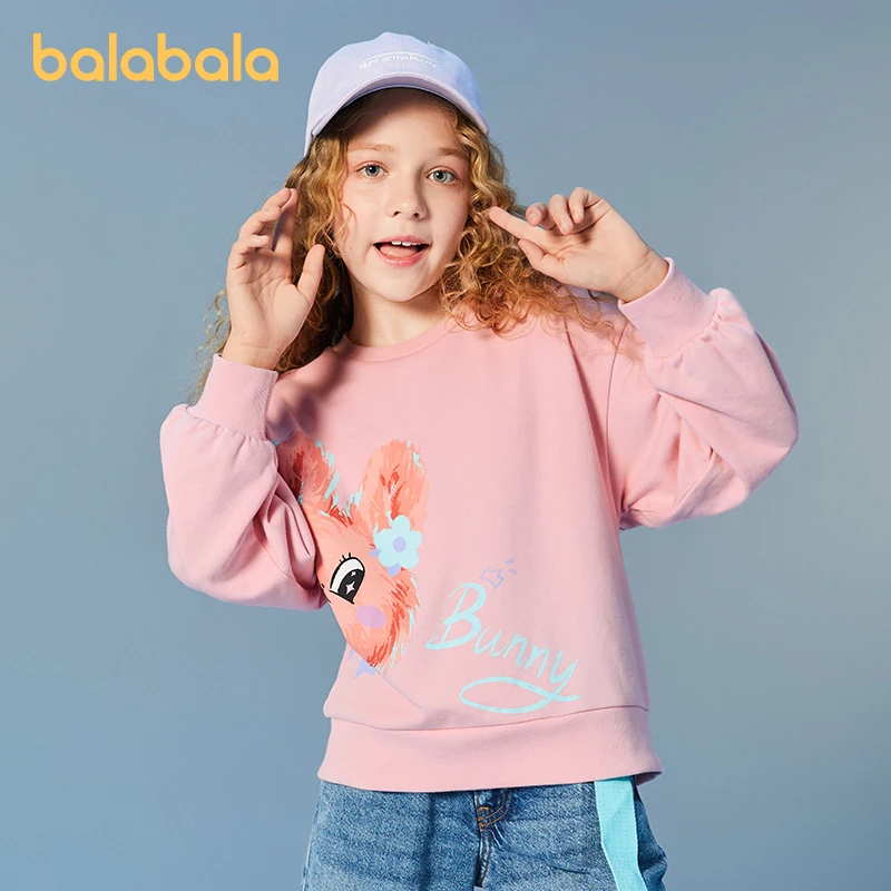 

Свитер с длинным рукавом для девочек, Осенний модный свитер с принтом, 2023