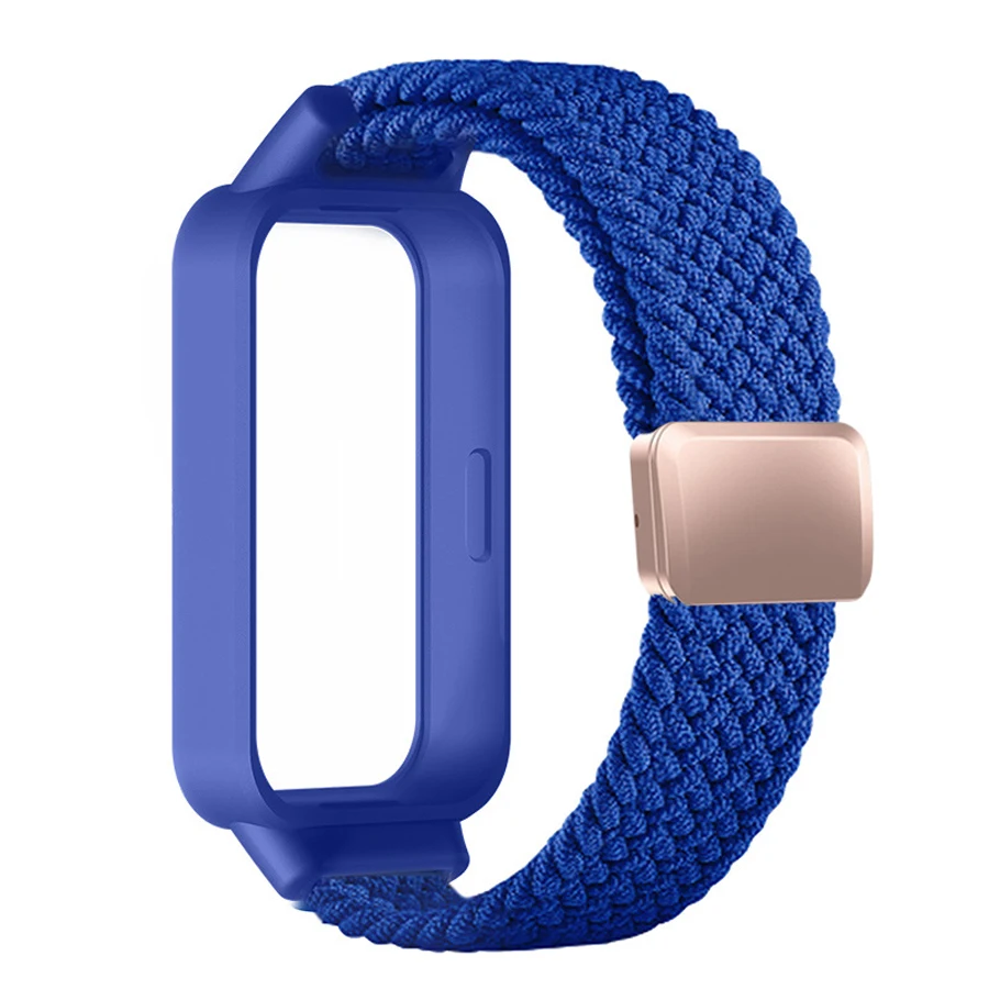 Magnetic Buckle Case with Nylon Braided Strap - Sport Bracelet and Protective Cover Combo