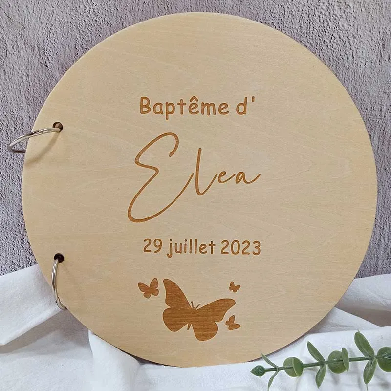 Personalized Baby Shower Guestbook Wedding Guest Book First Holy Communion Baptism Message Book Wedding Party Accessories