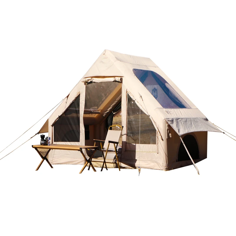 Comfortable Handy Glamping Tent with Built-In Bathroom 1