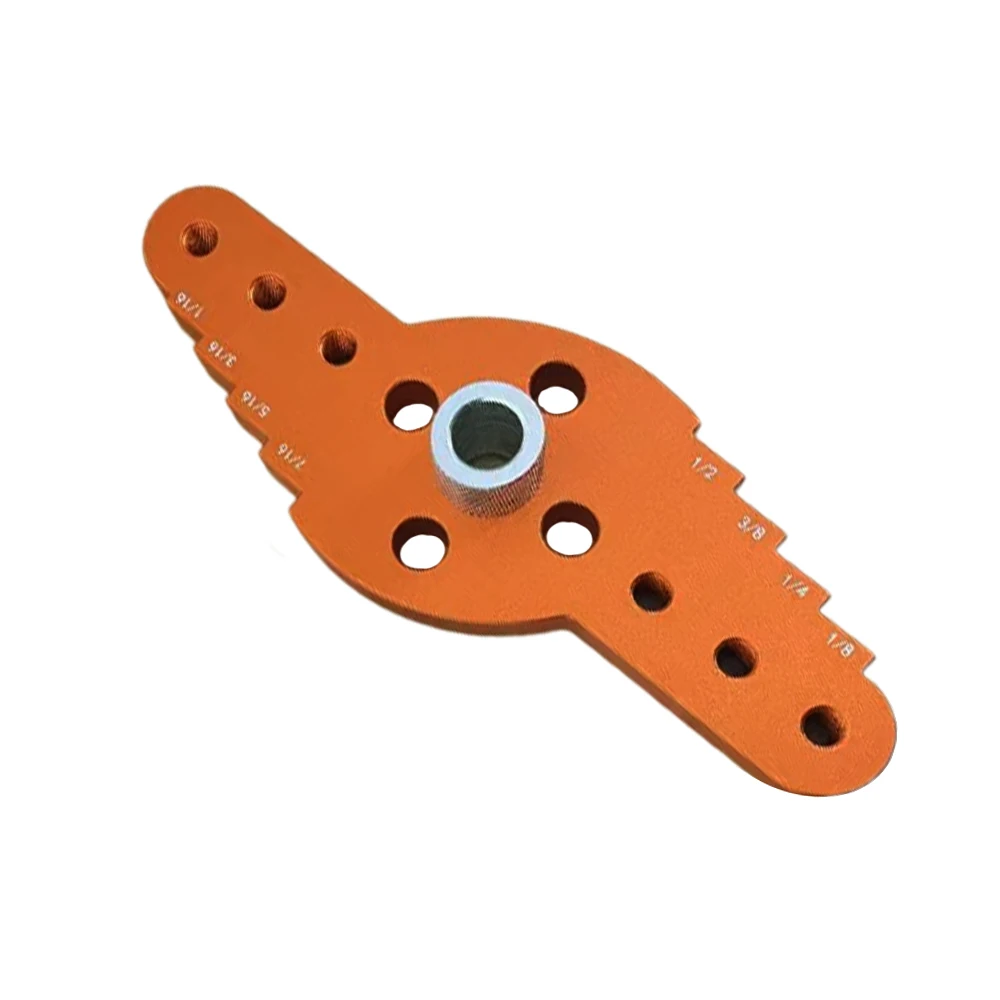 1pc Aluminium Vertikale Tasche Loch Jig Selbst Zentrierung Bohrer Guide Locator Holzbearbeitung Vertikale Dübel Jig Loch Puncher – Detail 7