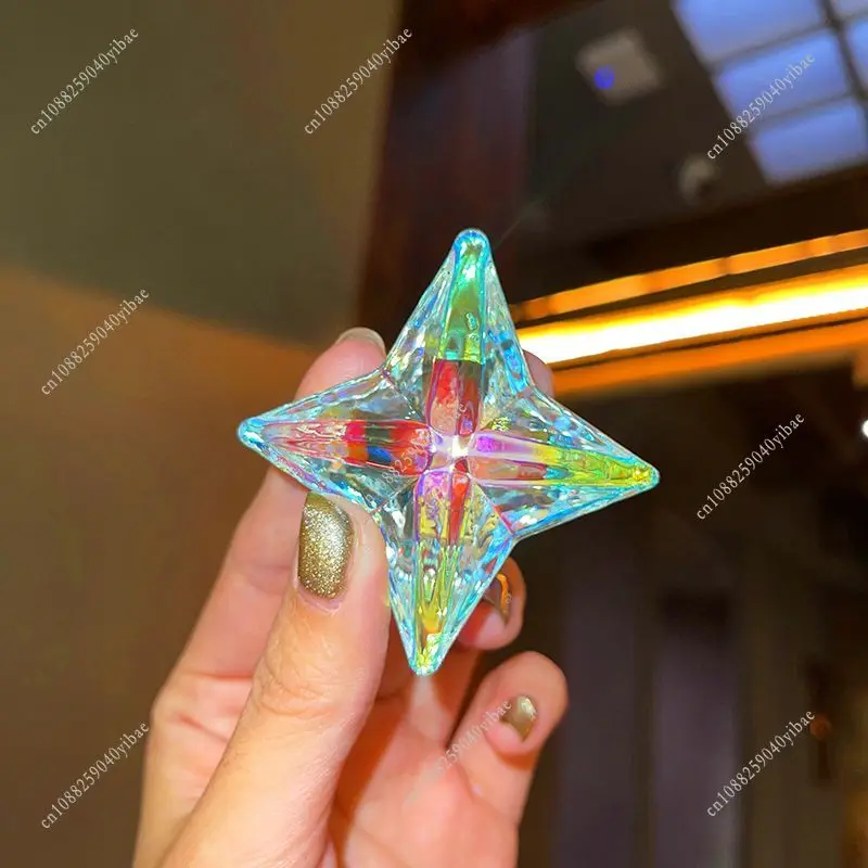Genshin Impact Primogem 3D Crystal Desktop Ornament - Perfect Gift