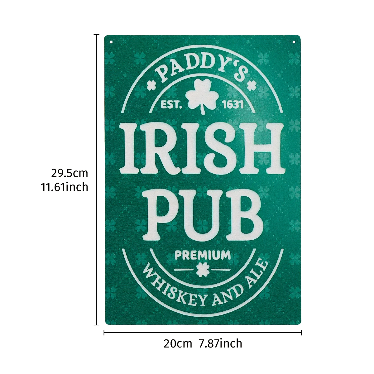 1PC,St.Patrick's Day wooden English decorative sign,St.Patrick's Day sign, suitable for St.Patrick's Day decoration, Irish Pub