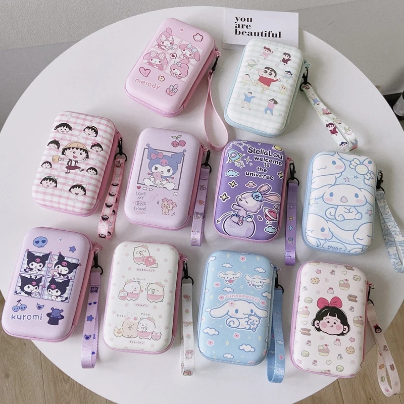 Fashion Cartoon Storage bag cute For airpods Headphone Storage Case for iPhone USB Cable Earphone Earbud Accessories Storage Bag