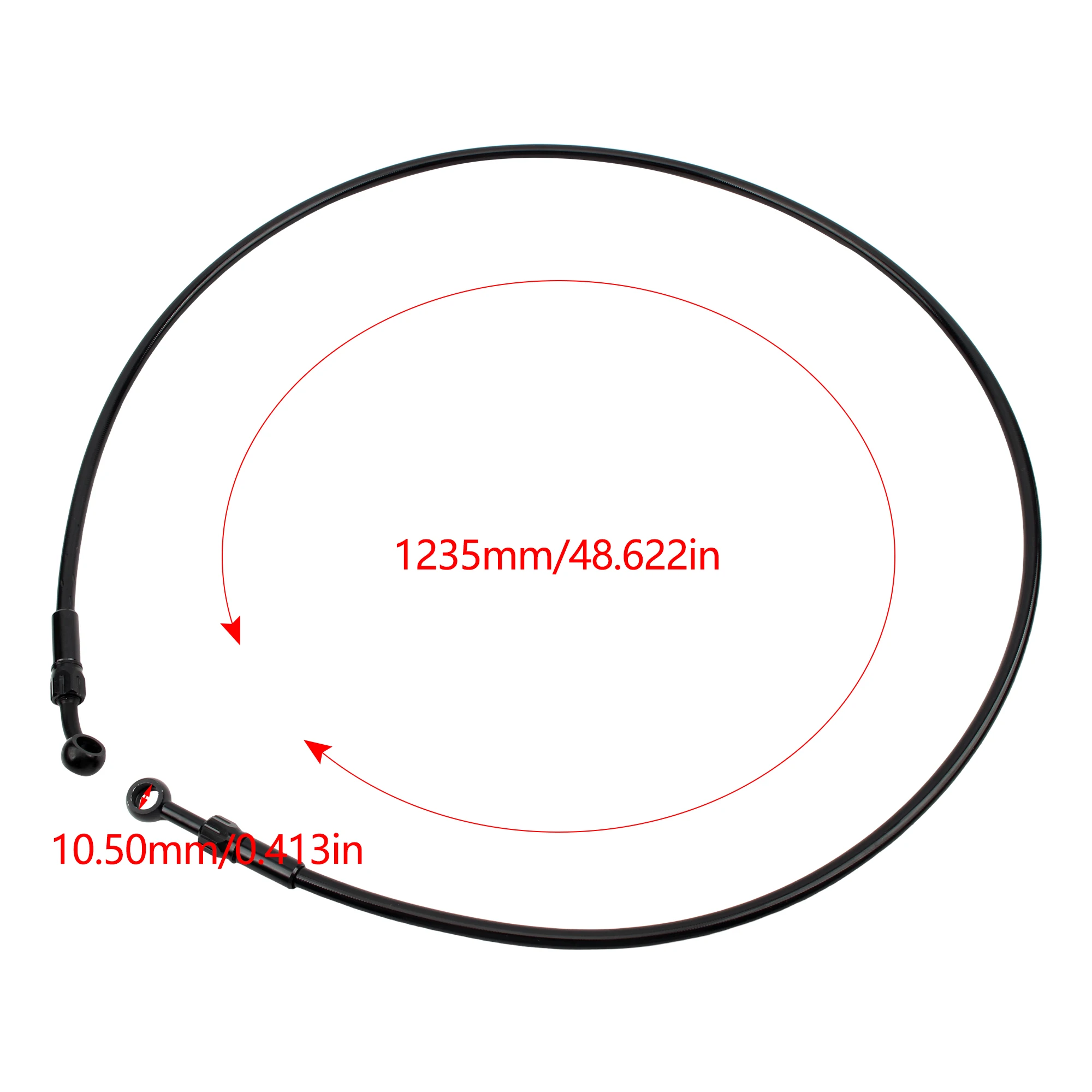 High-Performance Brake and Clutch Oil Hose Line for Motorcycles
