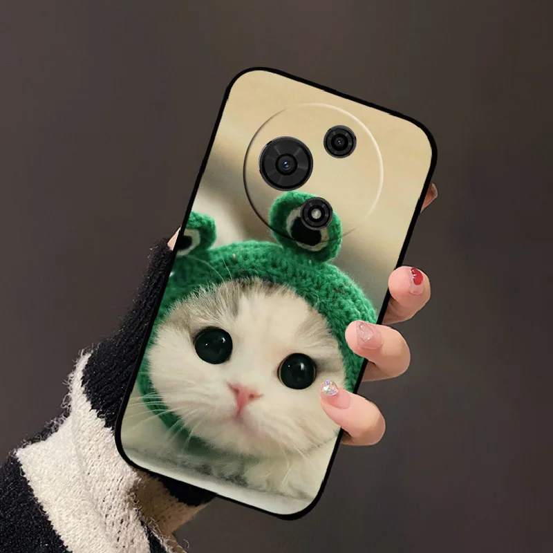 Fashionable Cute Painting Soft TPU Silicone Phone Cover - Protective Case