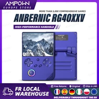 Console de jeu portable ANBERNIC RG40XXV, écran IPS 4'', joystick, effet d'éclairage RGB, sortie vidéo RG 40XXV, lecture d'e-book, streaming MP4, cadeau 1