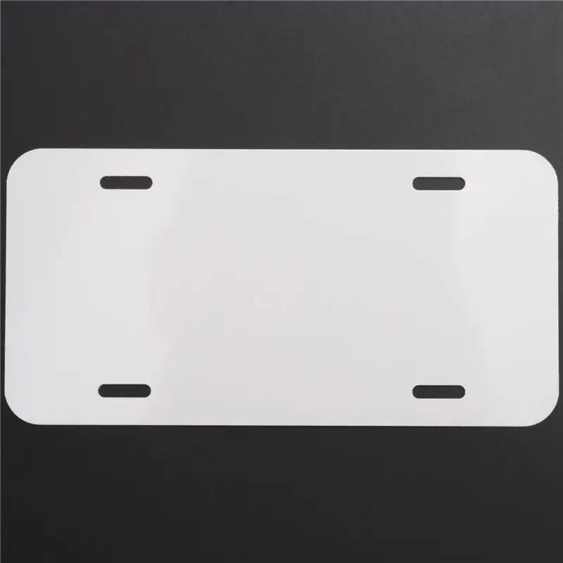 프리미엄 10팩 승화형 번호판 블랭크, 열전사 DIY 사진, 알루미늄 번호판 태그