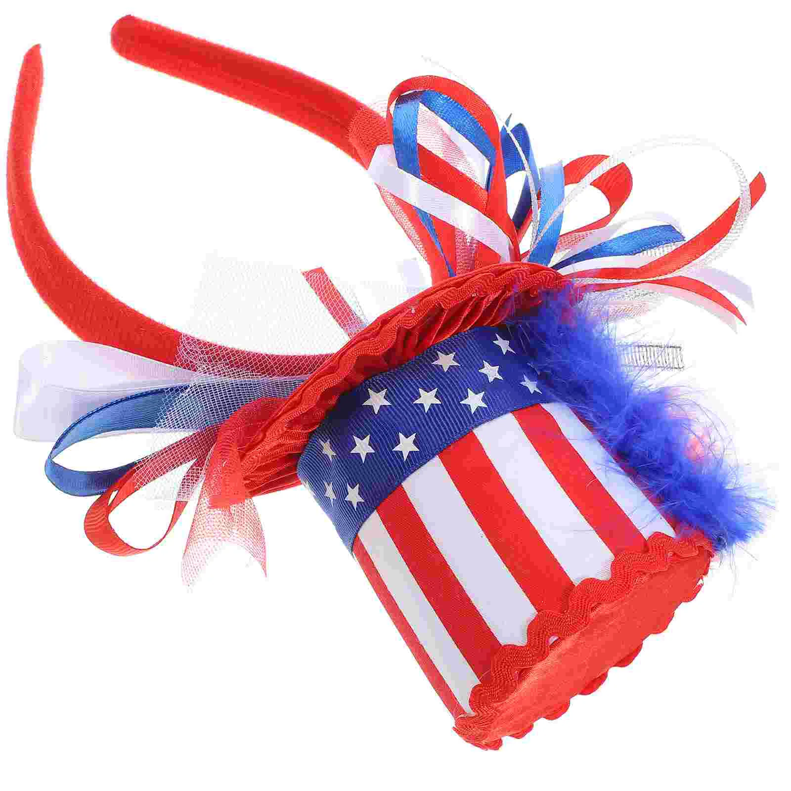 

Independence Day Bopper 4th Of July Headband Patriotic Party Headwear Hat Headpiece