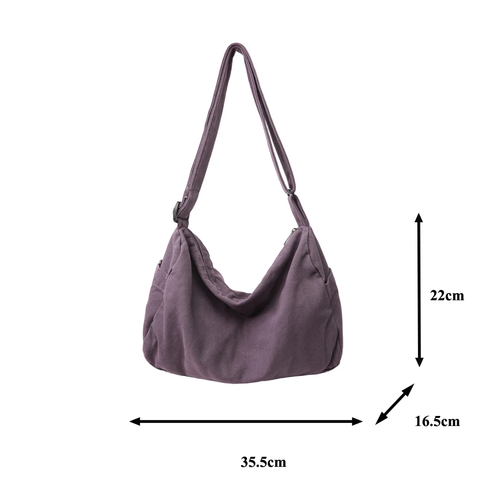 Large Canvas Women's Bag 2025 Trend Handbags Casual