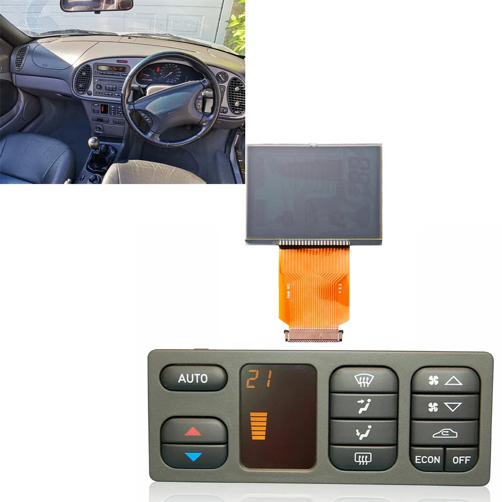 LCD Display Touch Screen Display Air Conditioning Screen For SAAB 93 9-3 1999-2003 LCD Display Climate Control Panel 50-47-600 50-46-214 53-36-433