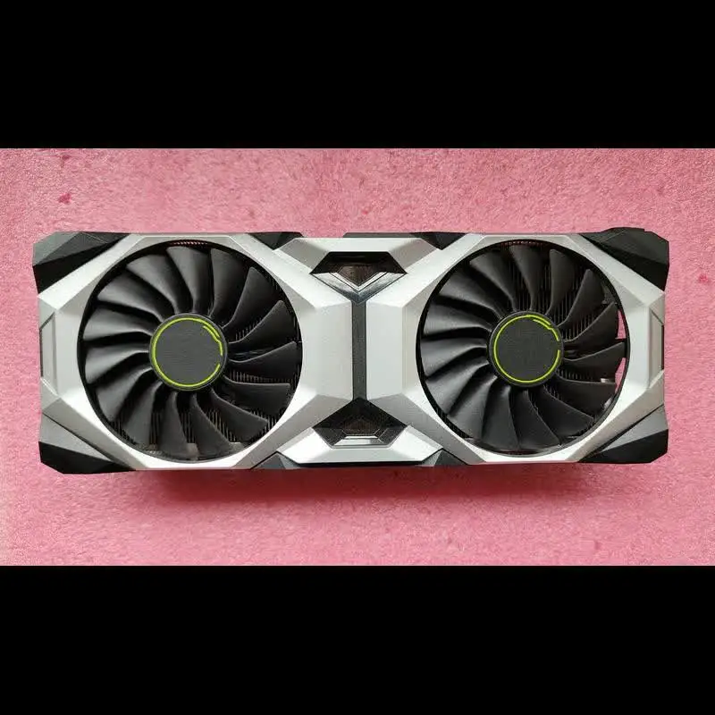 Оригинальный радиатор-кулер для видеокарты MSI RTX2080Ti SUPER VENTUS OC с задней пластиной