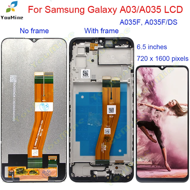 Samsung Galaxy A03s Lcd Original Frame