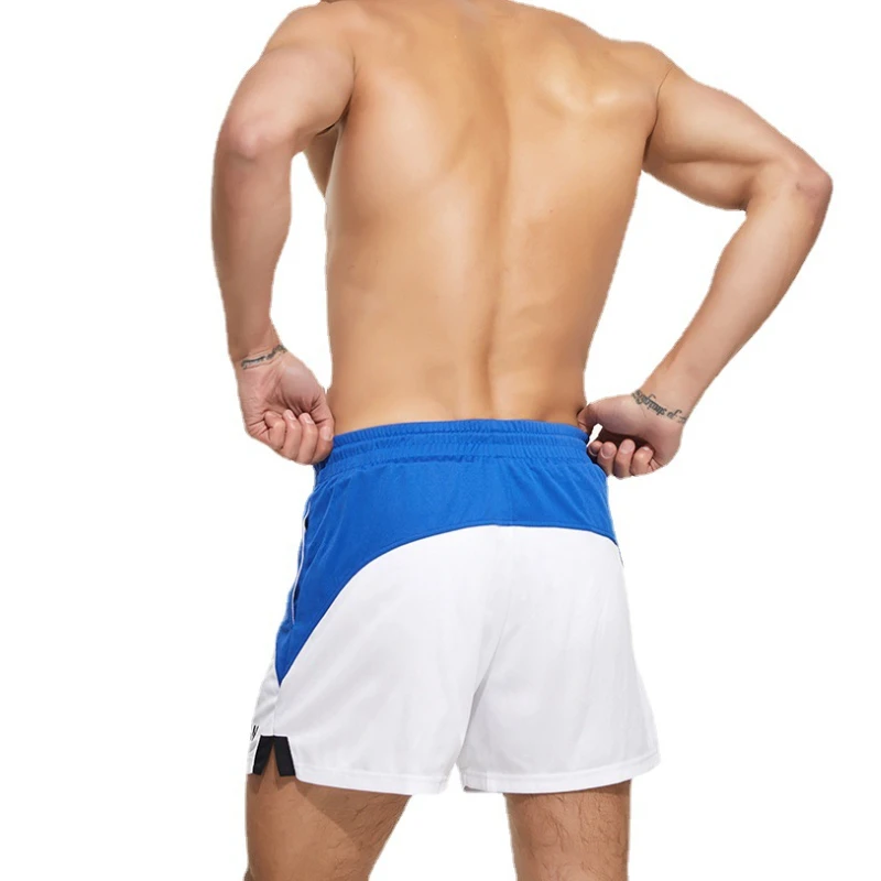 SEOBEAN Men Sport Shorts Wear Quick Dry GYM Workout Tennis Running Trainning Exercise Badminton Shorts Man Sportswear with Liner