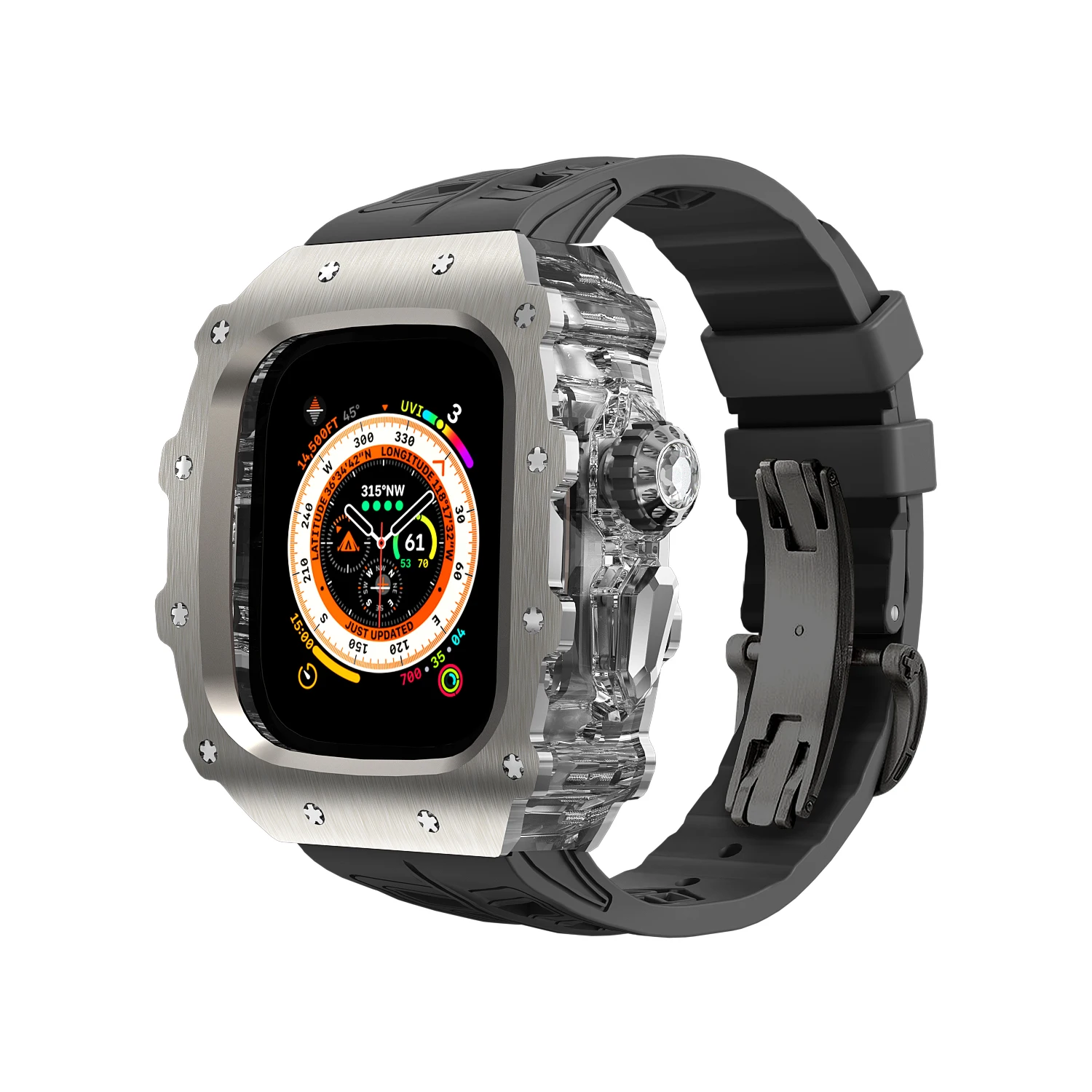  ġ Ÿ ƼŸ  ŰƮ, Ʈ 49mm  , ̿ġ 9 8 7 6 SE 5 4 45mm 44mm ݼ ̽  Ʈ
