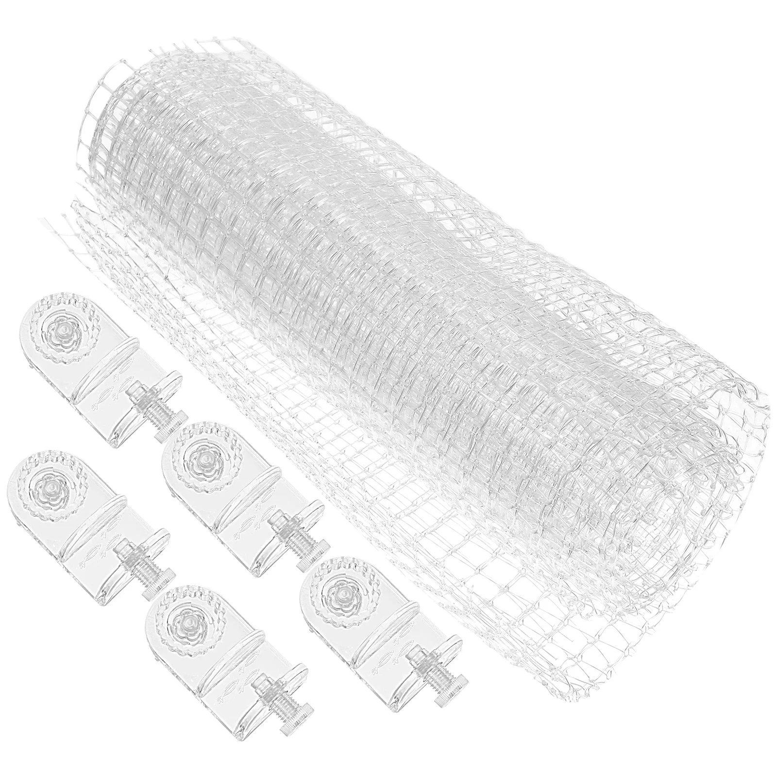 

Anti-jump Net for Fish Tank Terrarium Netting Cover Anti-escaping Protective Practical Convenient Glass