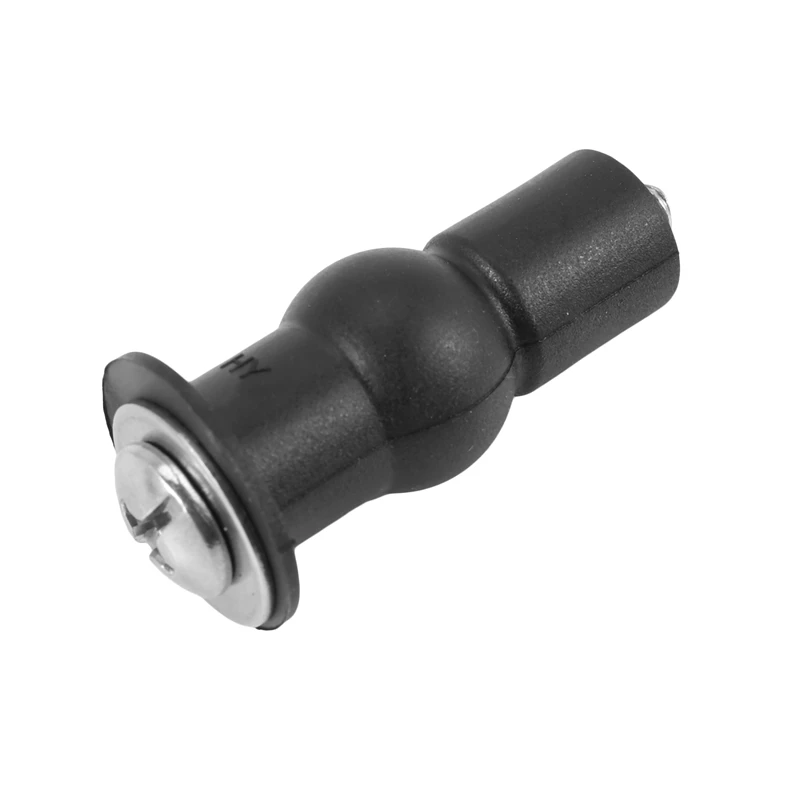 Toilet Seat TOP FIX Seat Hinge Hole Fixings Well Nut Screw Rubber Back to Wall Pair 2